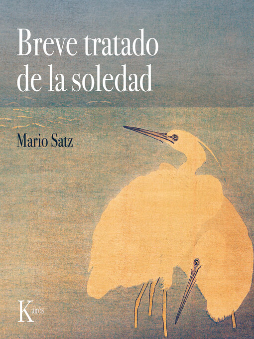 Cover image for Breve tratado de la soledad